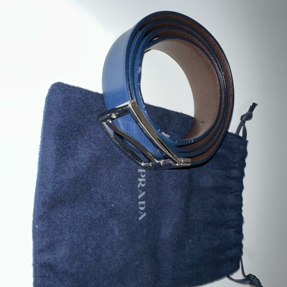 Prada belt reversible